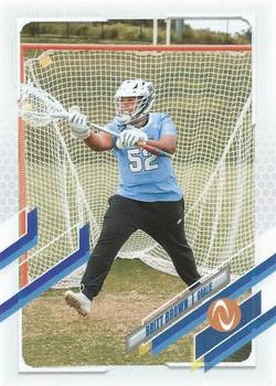 2021 Topps On-Demand Set #5 - Athletes Unlimited Lacrosse #9 Britt Brown Front